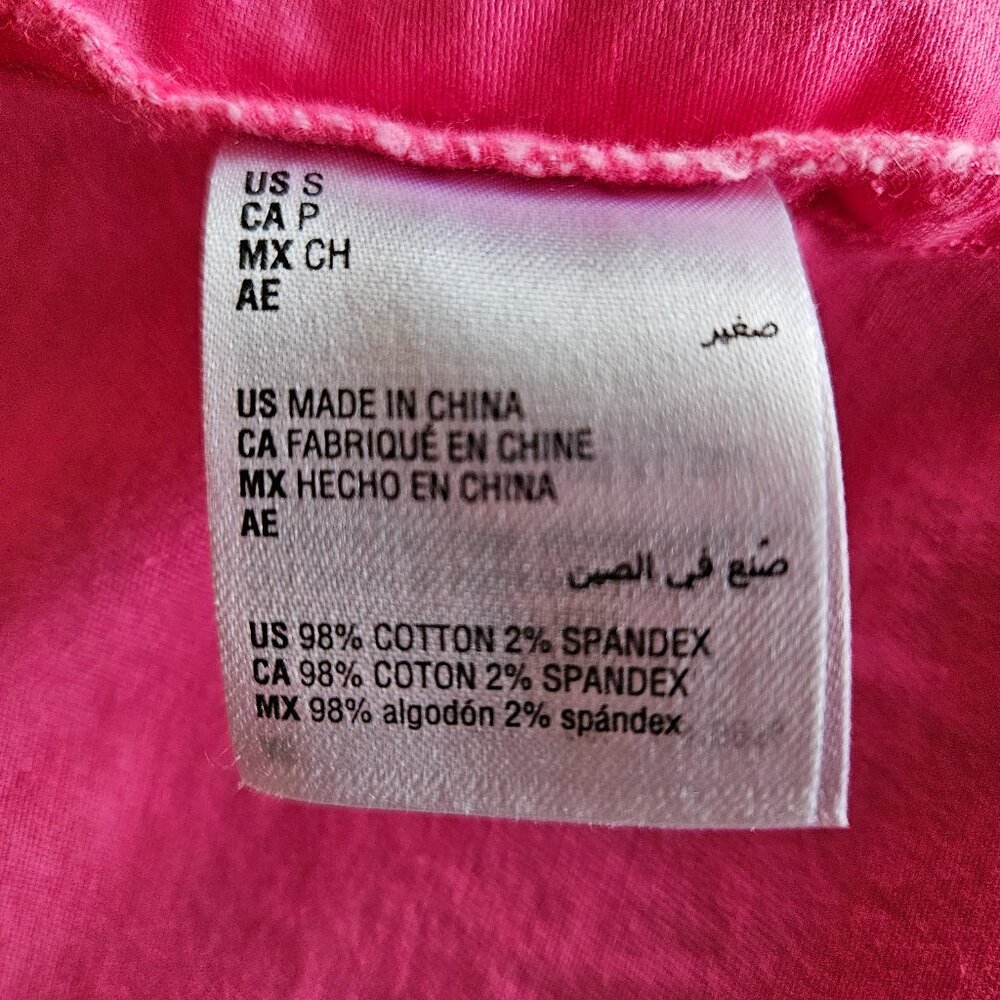 Women's Pink Jean Jacket - Size S - Picture 12 of 16